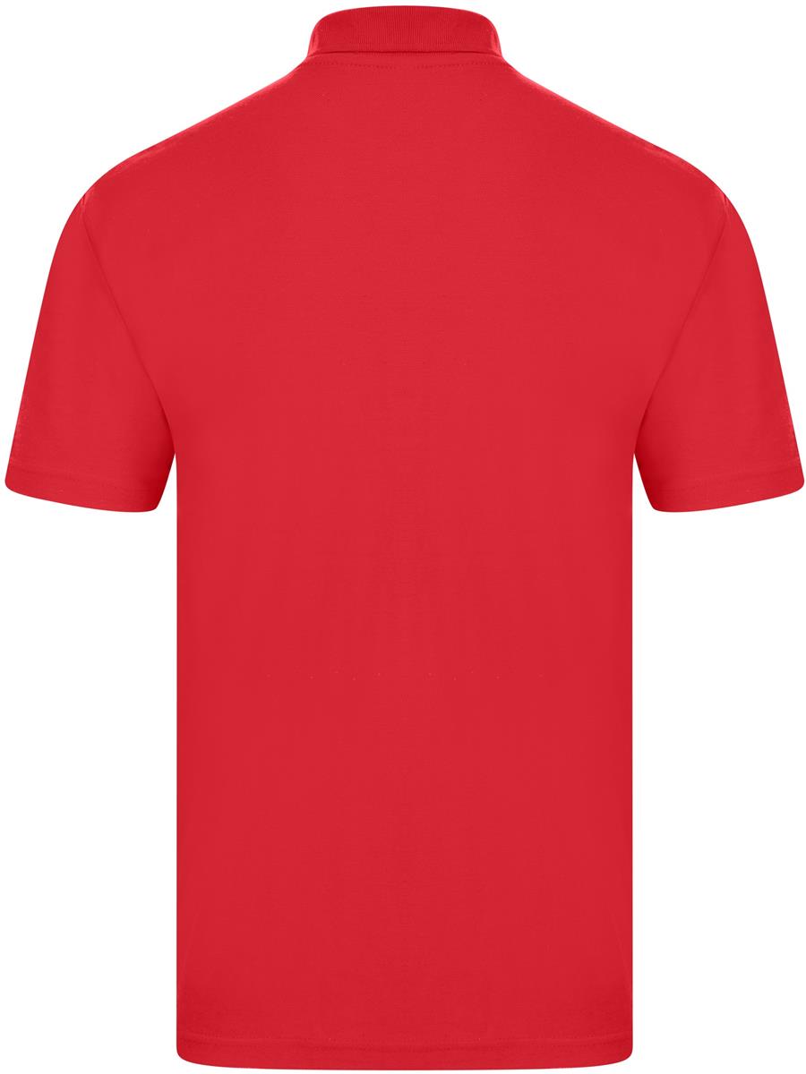 Pique Polo 190gm — Red