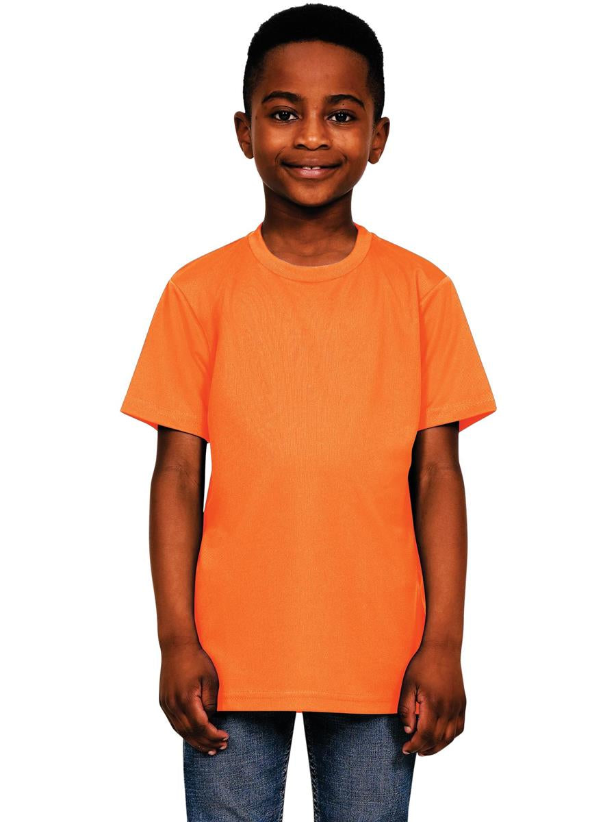 Original Tech T-Shirt Kids — Cyber Orange