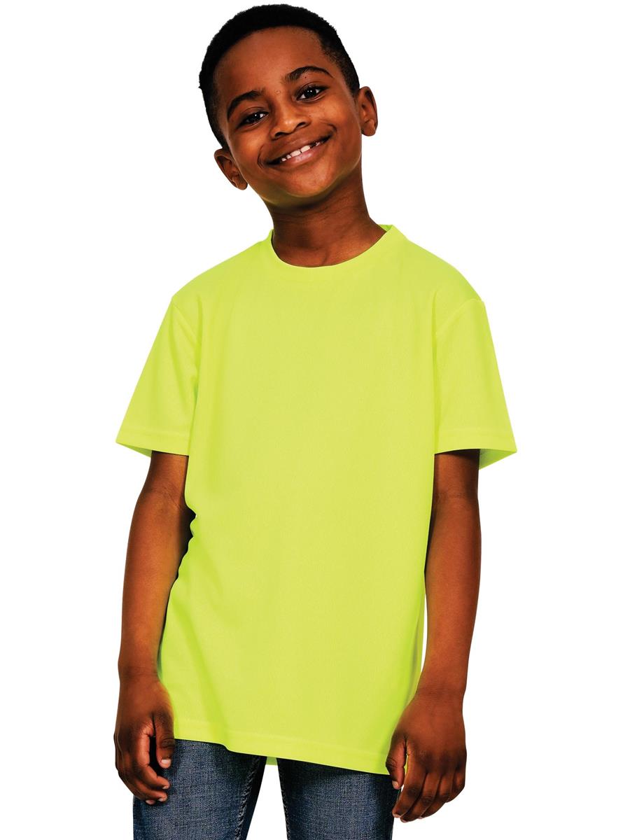 Original Tech T-Shirt Kids — Cyber Yellow