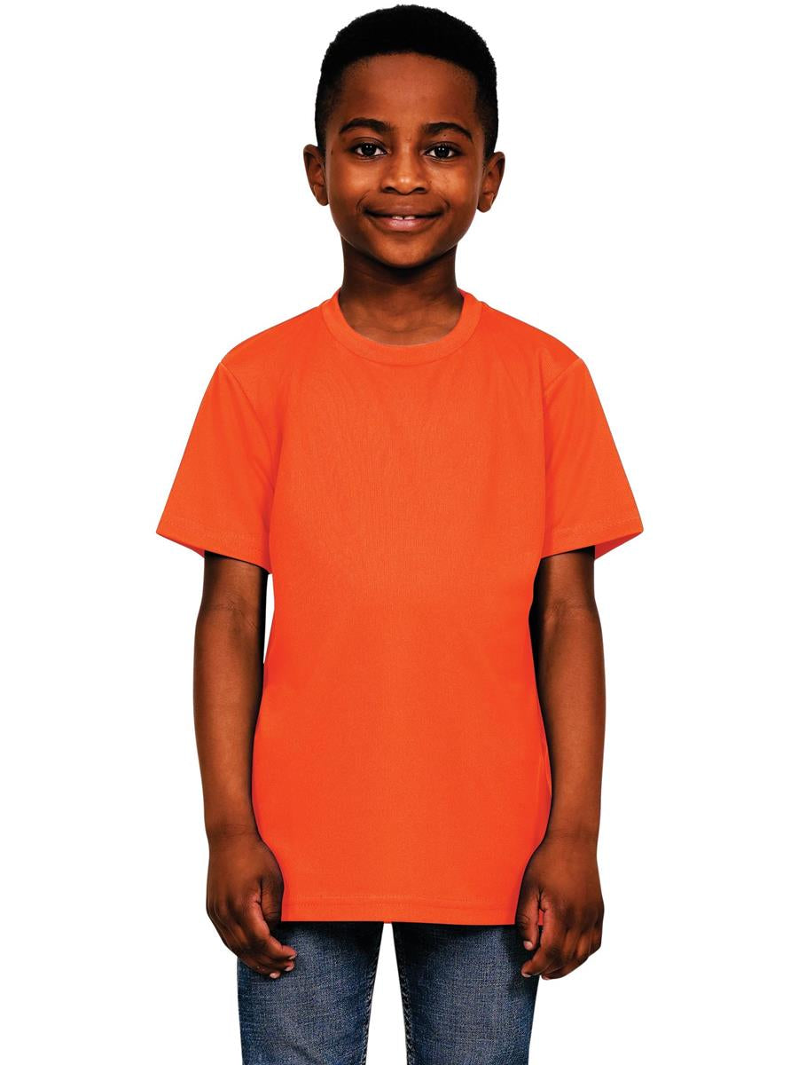 Original Tech T-Shirt Kids — Orange