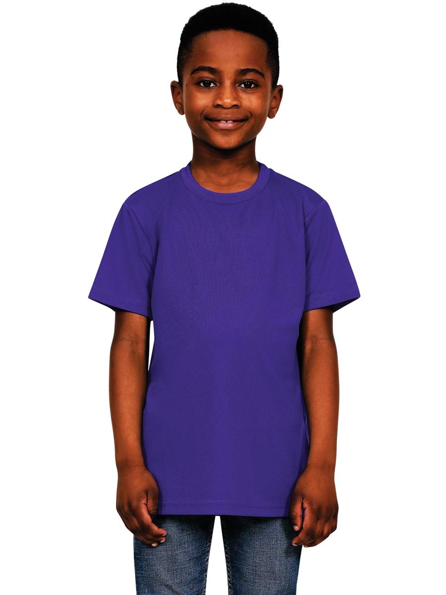 Original Tech T-Shirt Kids — Purple