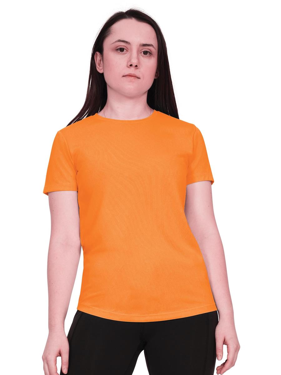 Original Tech T-Shirt Ladies — Cyber Orange