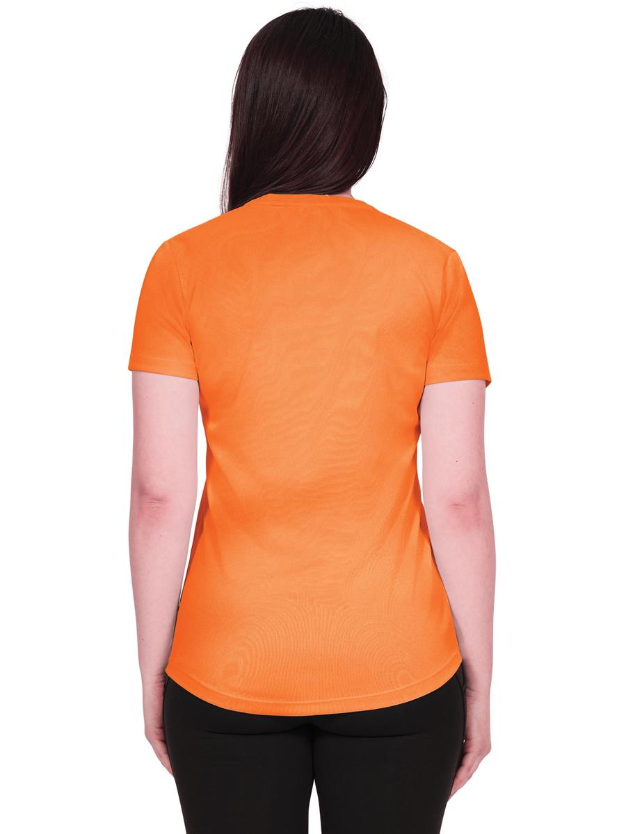 Original Tech T-Shirt Ladies — Cyber Orange