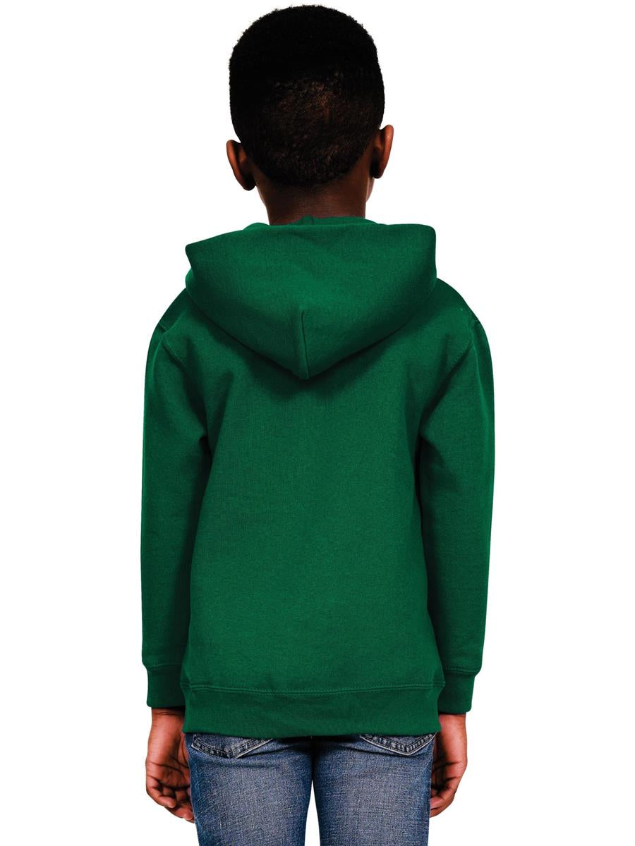 Ringspun Blended Hood Kids — Forest Green