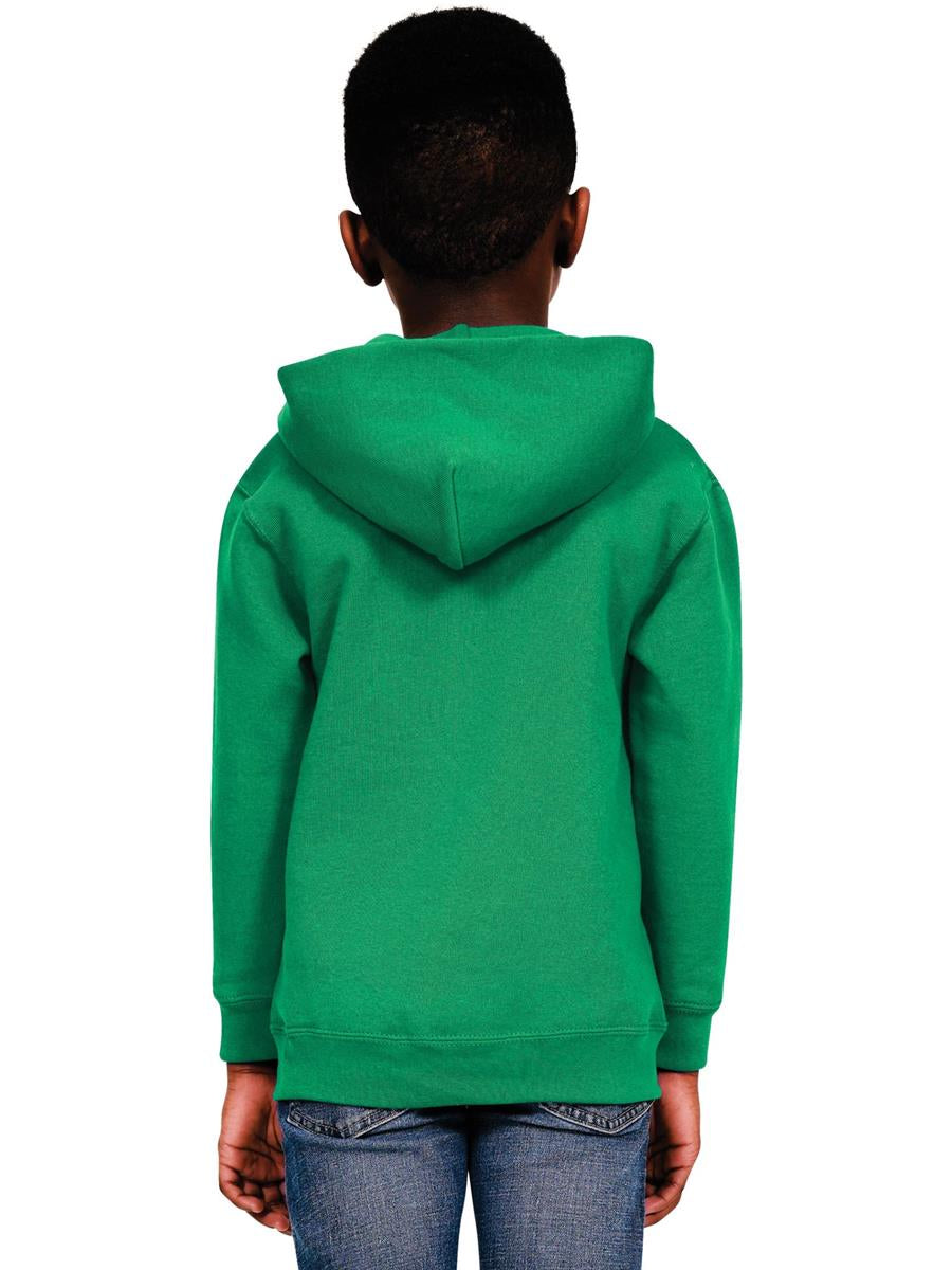 Ringspun Blended Hood Kids — Kelly Green