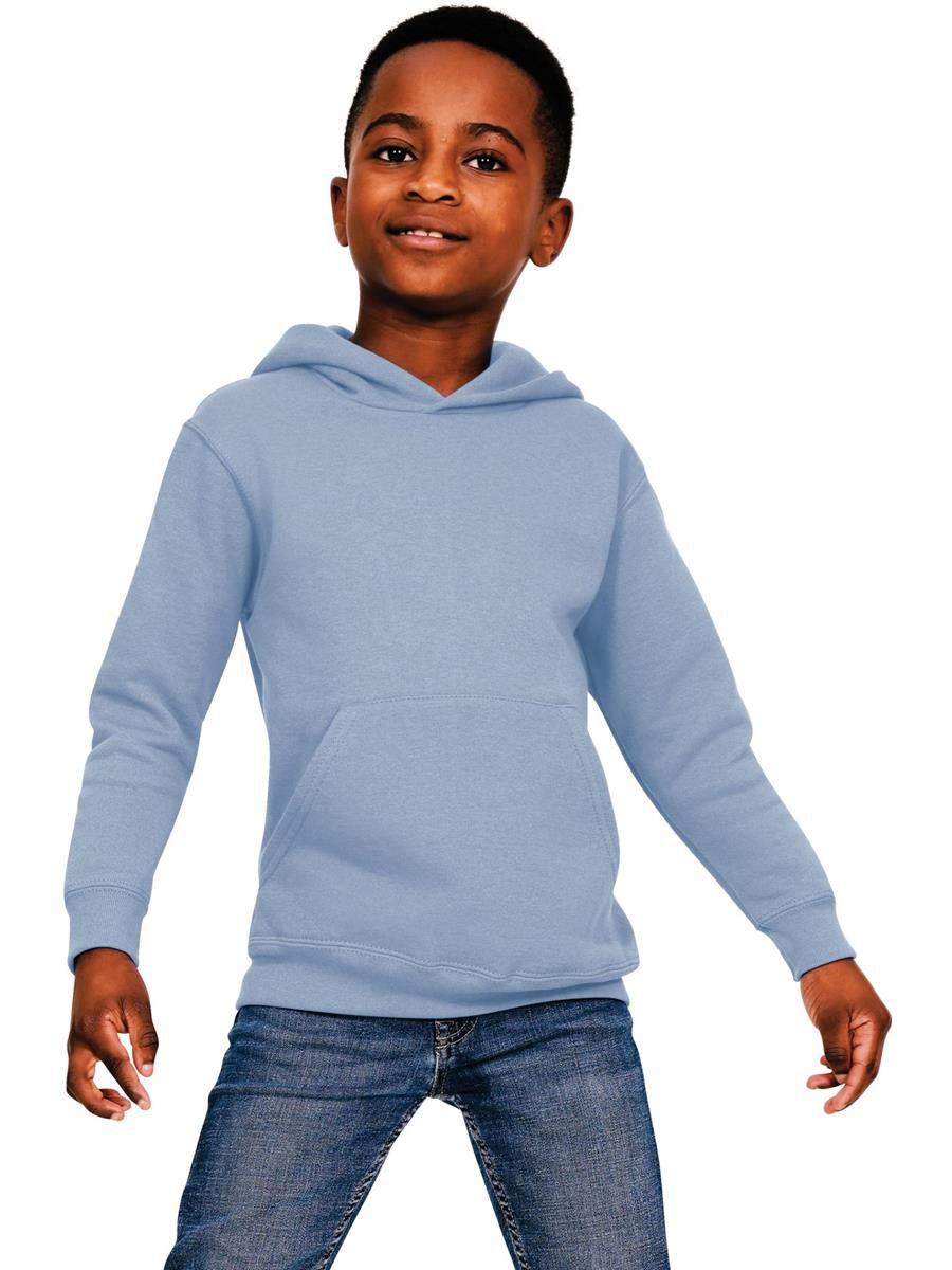 Ringspun Blended Hood Kids — Light Blue