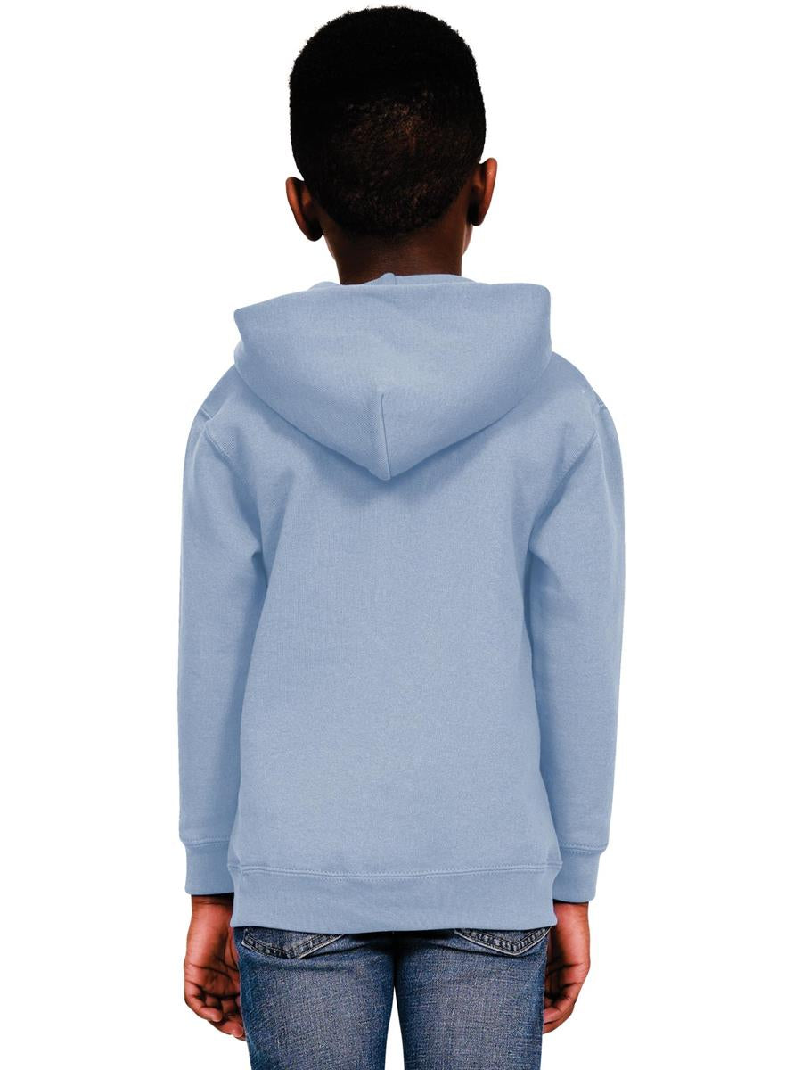 Ringspun Blended Hood Kids — Light Blue