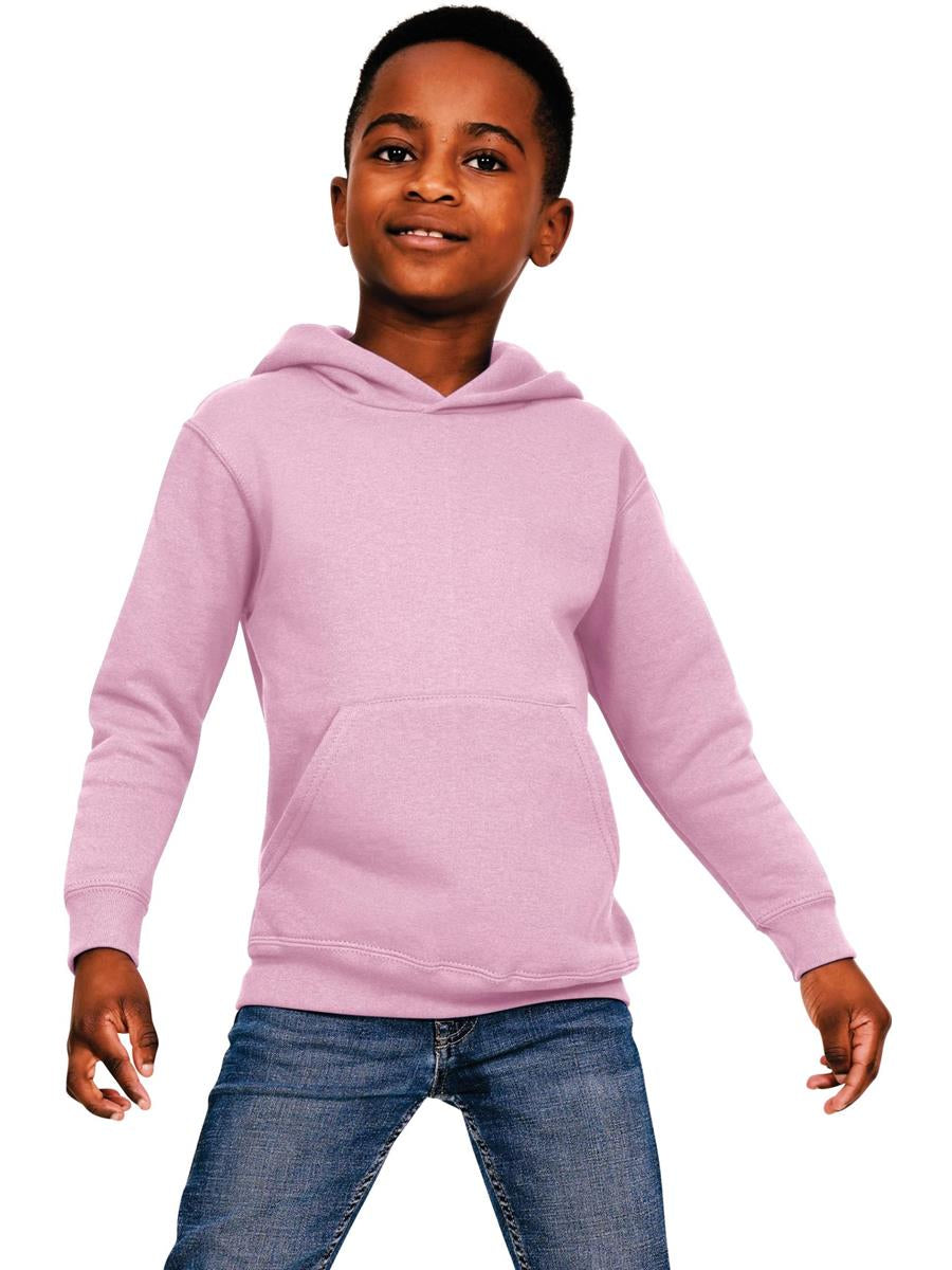 Ringspun Blended Hood Kids — Light Pink