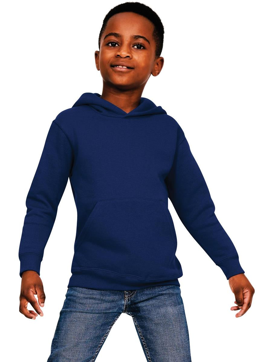 Ringspun Blended Hood Kids — Navy