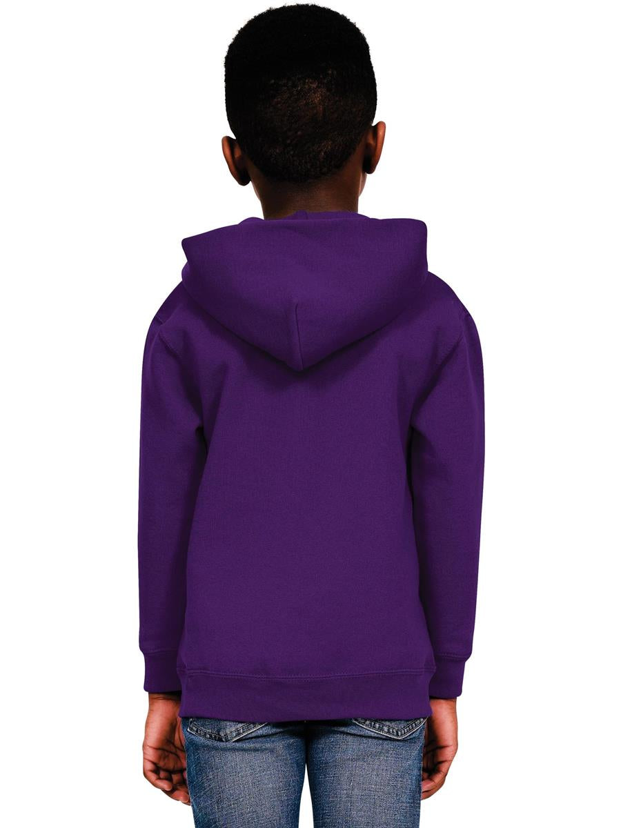 Ringspun Blended Hood Kids — Purple