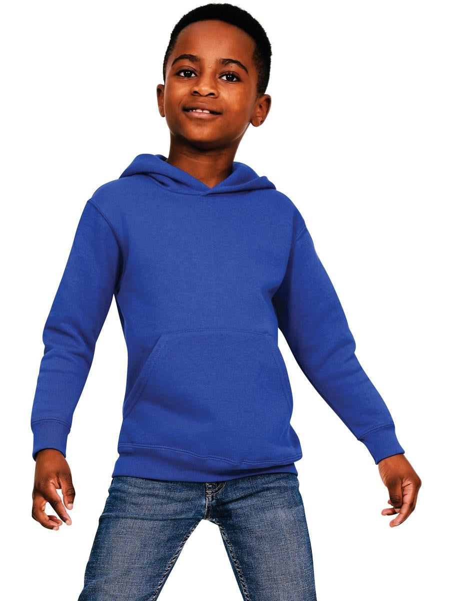 Ringspun Blended Hood Kids — Royal