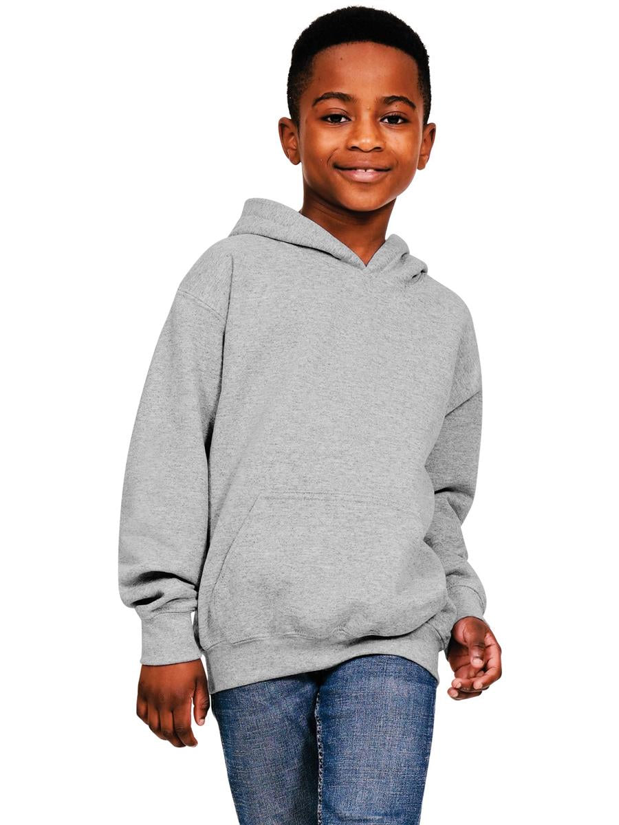 Ringspun Blended Hood Kids — Sport Grey