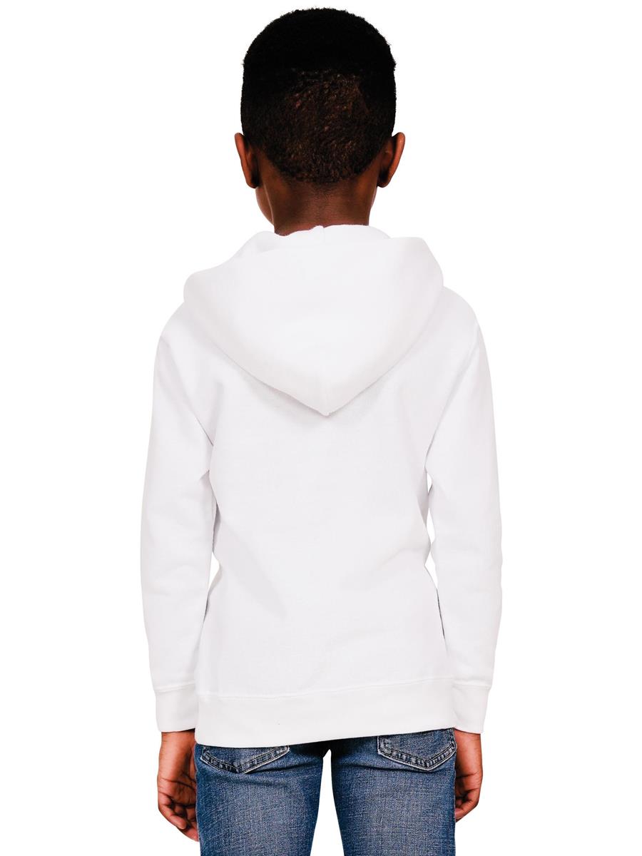 Ringspun Blended Hood Kids — White