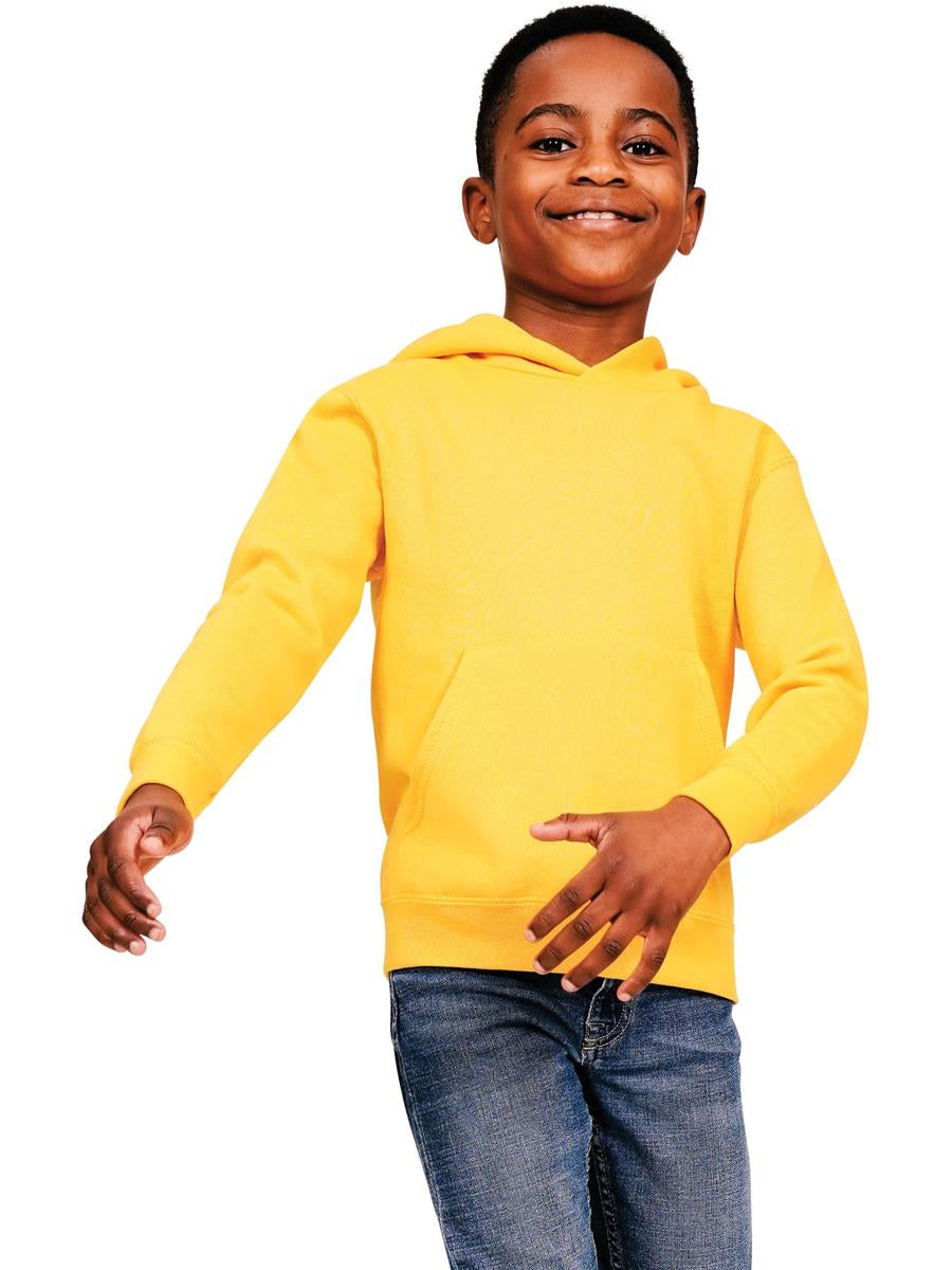 Ringspun Blended Hood Kids — Yellow