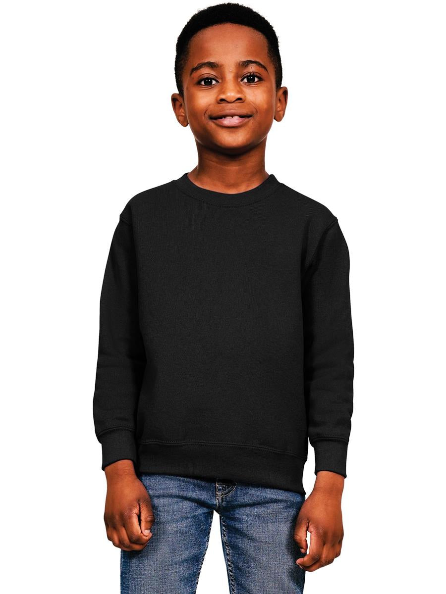 Ringspun Blended Sweat Kids — Black