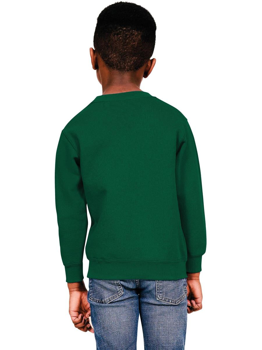 Ringspun Blended Sweat Kids — Forest Green