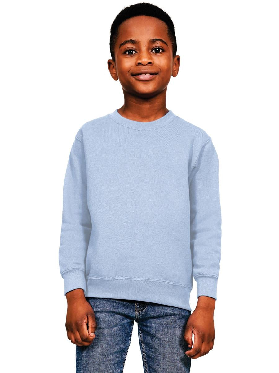 Ringspun Blended Sweat Kids — Light Blue