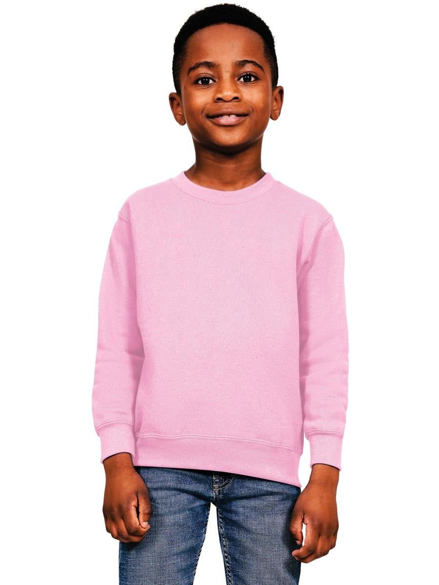 Ringspun Blended Sweat Kids — Light Pink