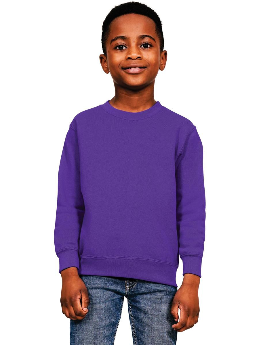 Ringspun Blended Sweat Kids — Purple