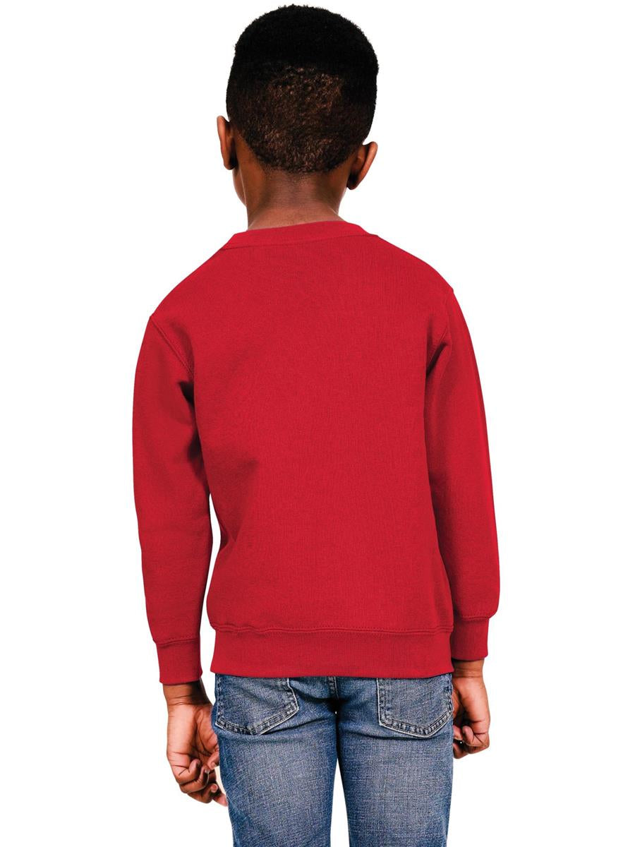 Ringspun Blended Sweat Kids — Red