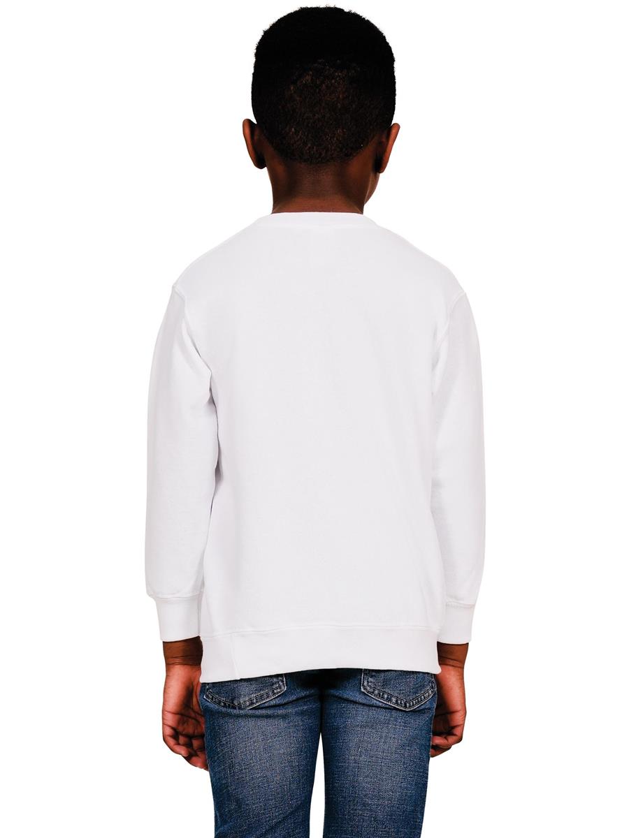 Ringspun Blended Sweat Kids — White