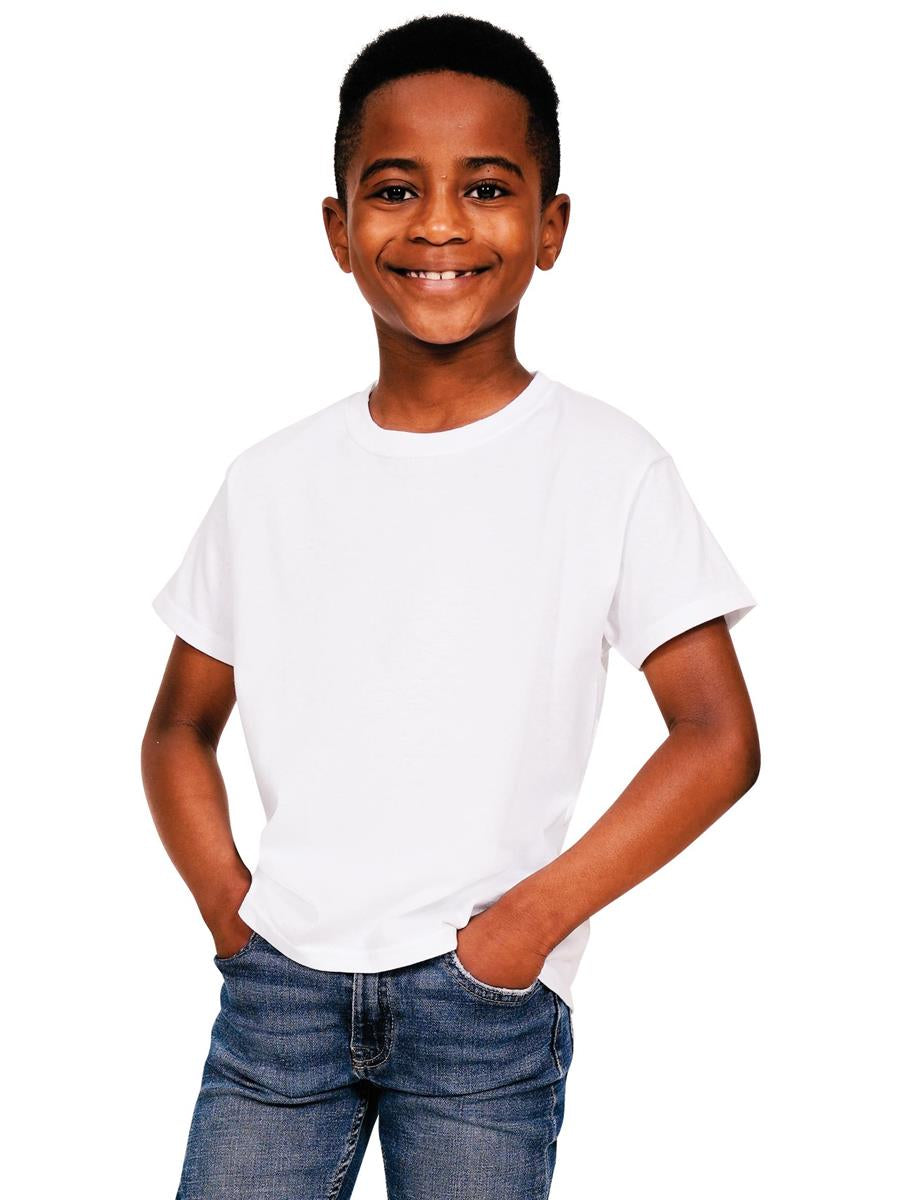 Ringspun Classic T-Shirt 150 Kids — White
