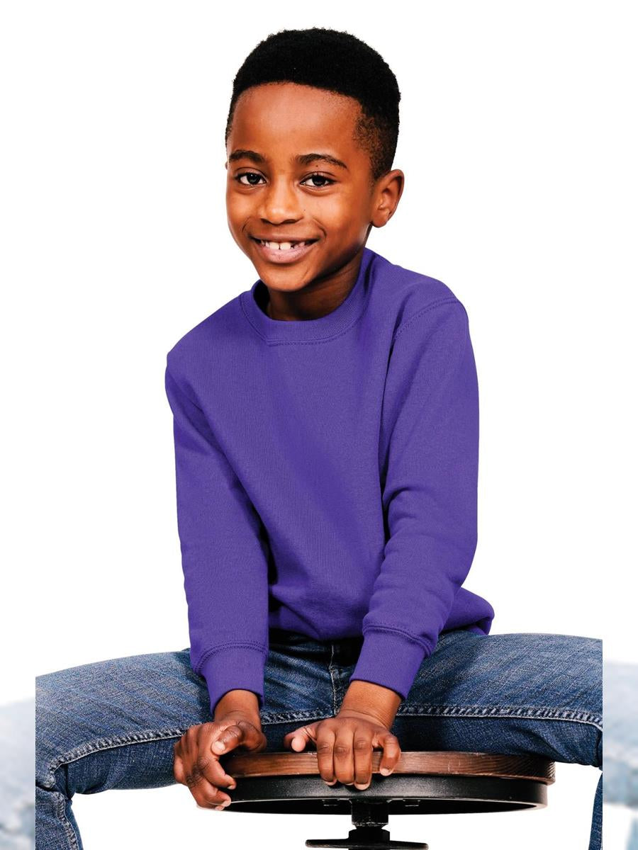Ringspun Blended Sweat Kids — Black