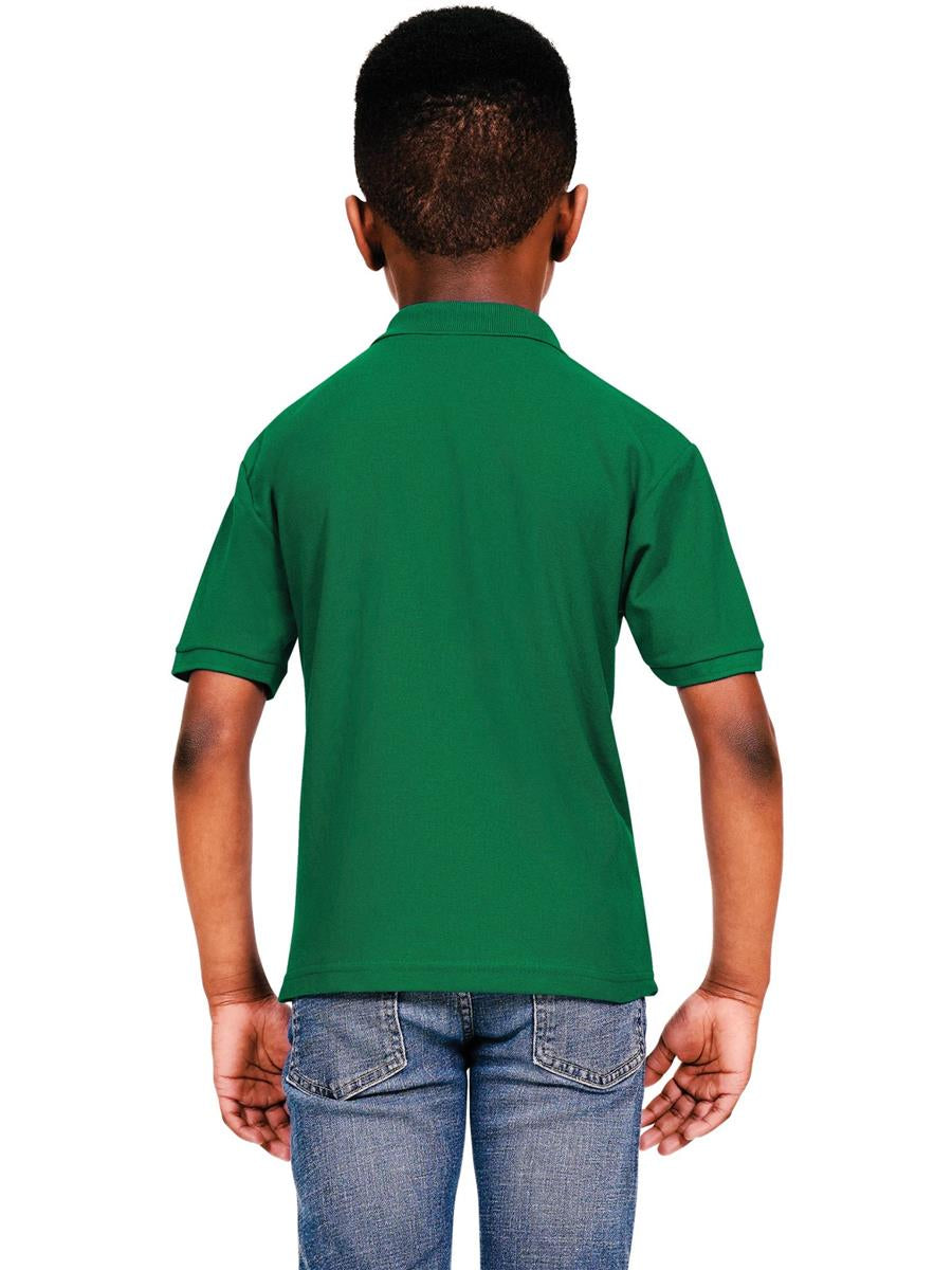 Pique Polo 190gm Kids — Forest Green