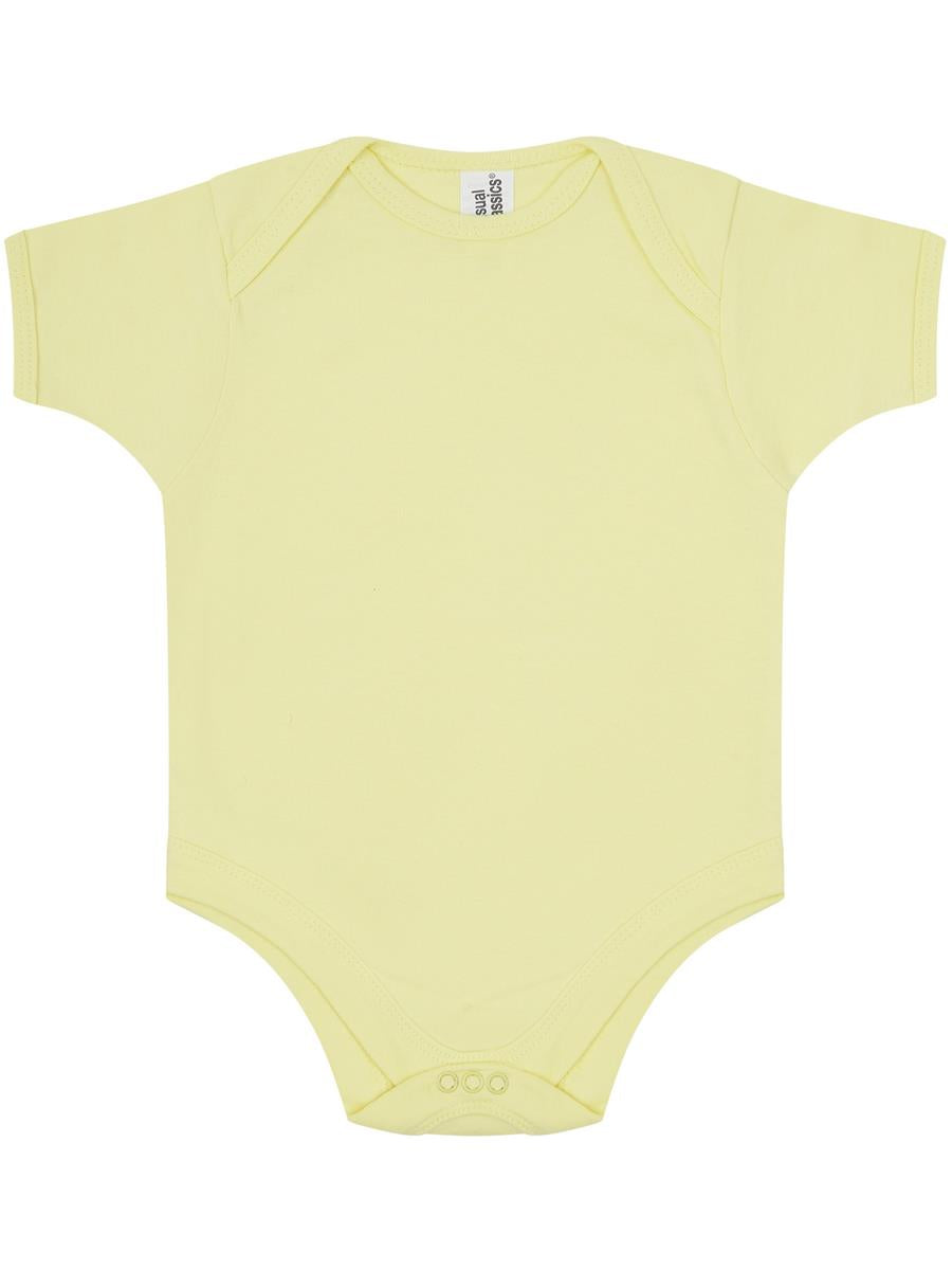 Baby Body Suit — Lemon Yellow