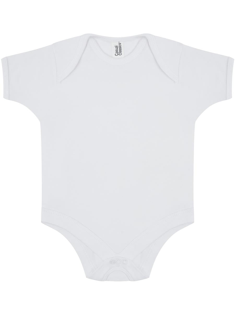 Baby Body Suit — White