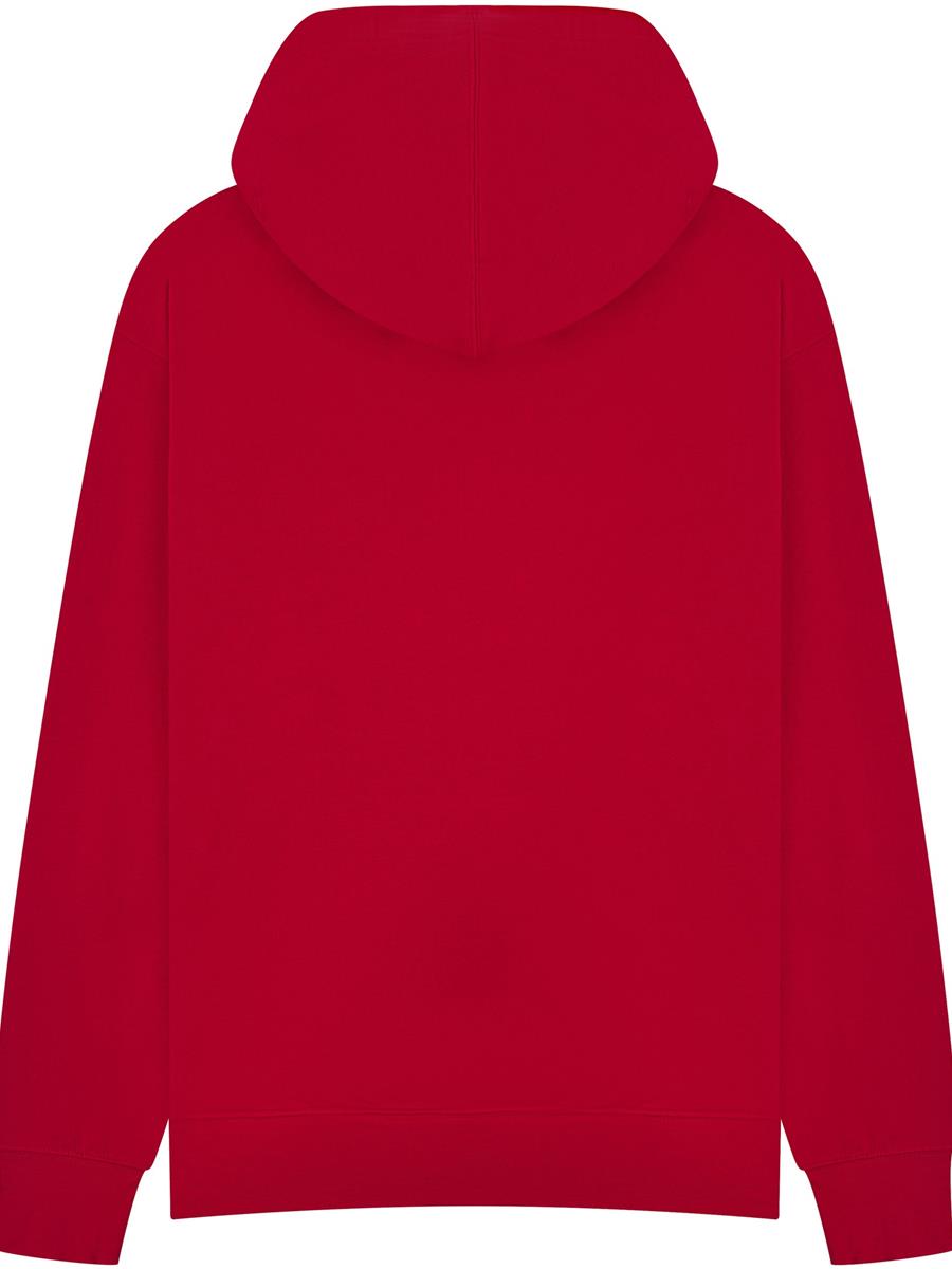 Ringspun Blended Hood — Red