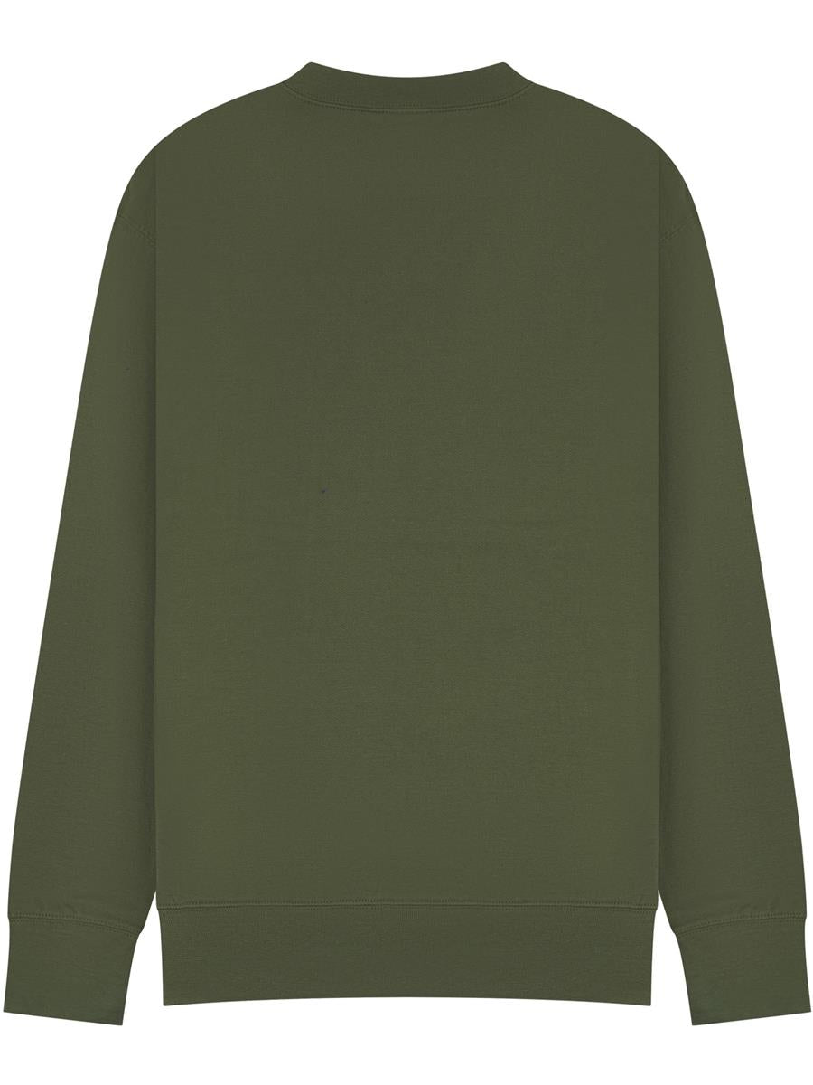 Ringspun Blended Sweat — Military Green