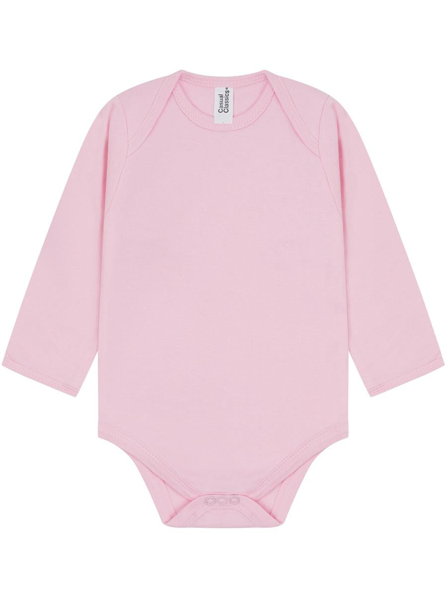 Baby L/S Body Suit — Light Pink