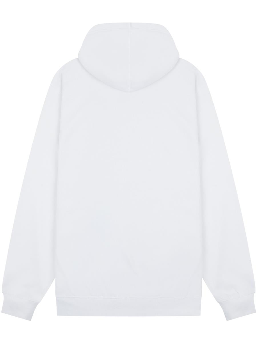 Premium Combed Core 280 Zip Hood — White
