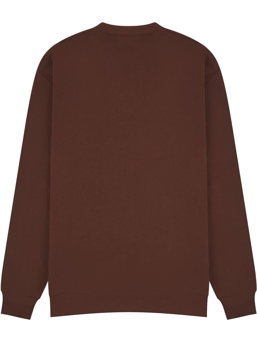 Premium Combed 280 Oversize Sweat Tall — Chocolate