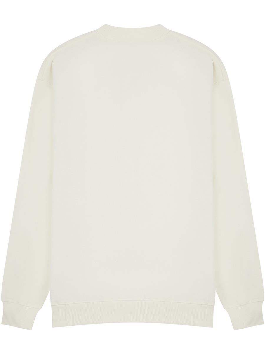 Premium Combed 280 Oversize Extended Neck Sweat — Ecru