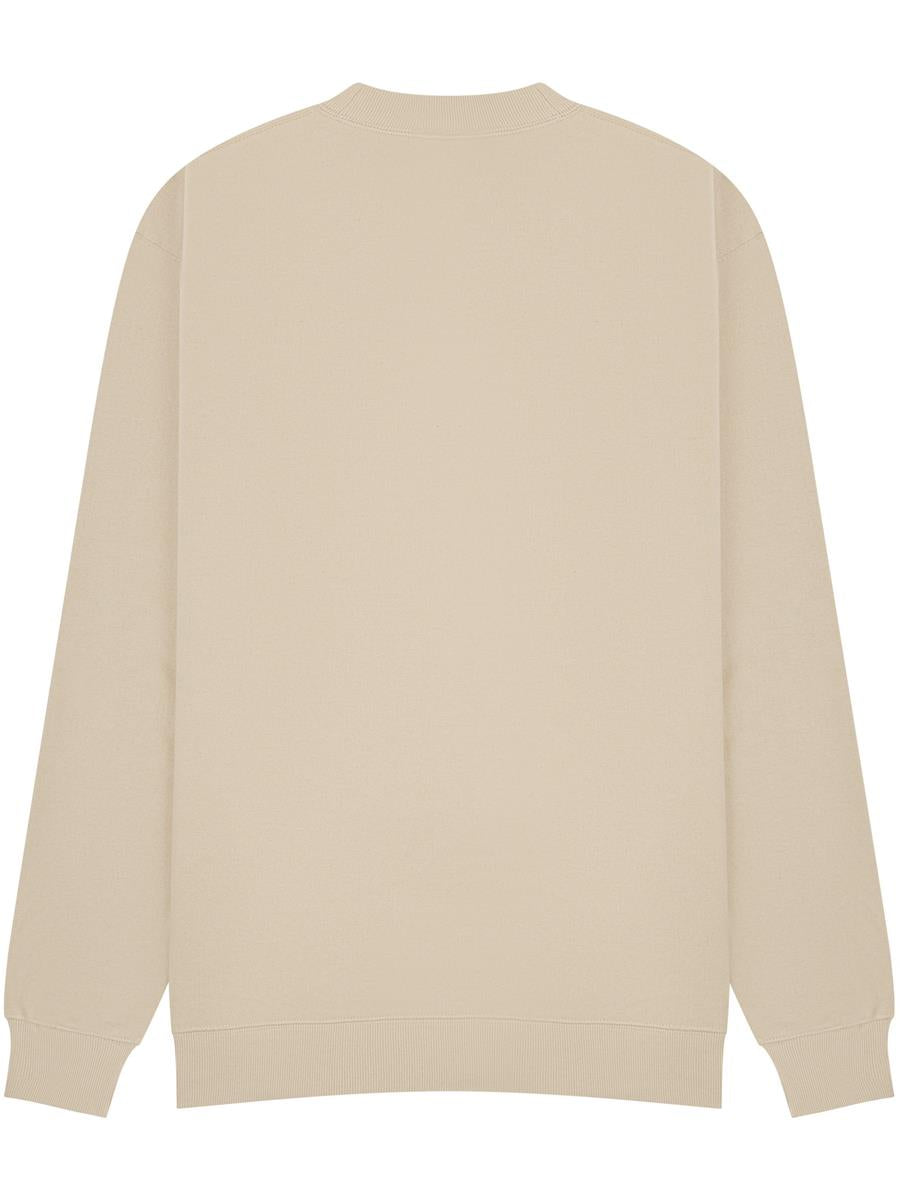 Premium Combed 280 Oversize Extended Neck Sweat Tall — Sand