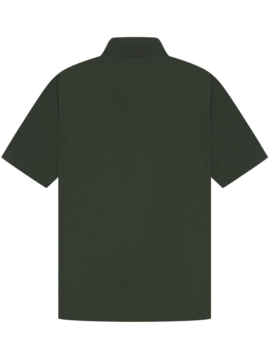 Pique Polo 190gm — Forest Green