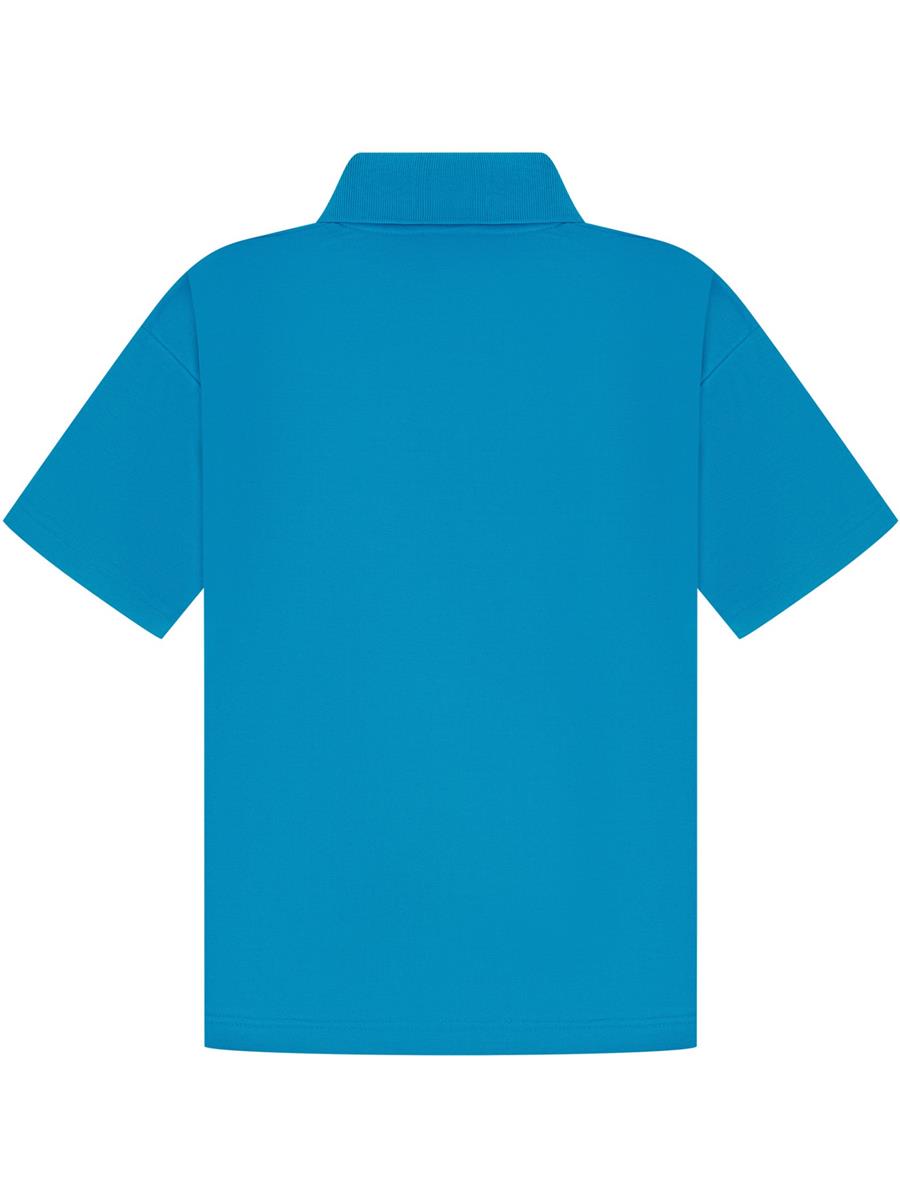 Pique Polo 190gm — Sapphire