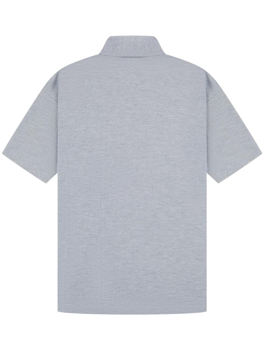 Pique Polo 190gm — Sport Grey