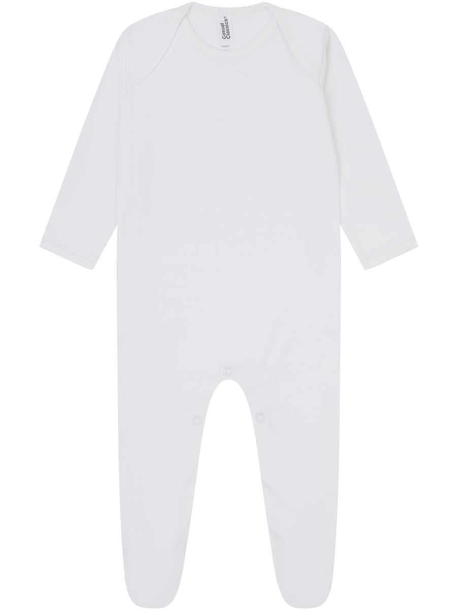 Baby Romper Suit — White