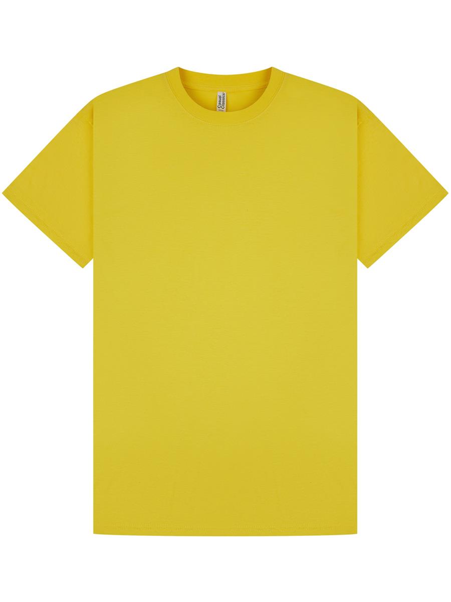 Ringspun Organic Classic T-Shirt — Yellow