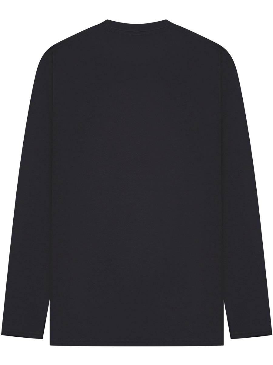 Ringspun Longsleeve T-Shirt 150 — Navy