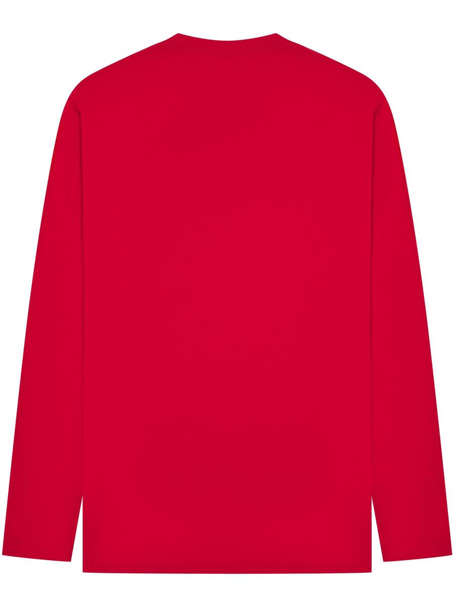 Ringspun Longsleeve T-Shirt 150 — Red