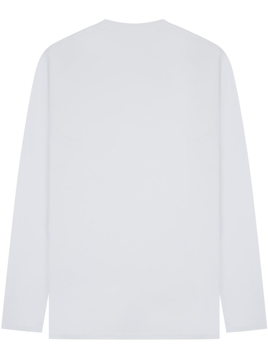 Ringspun Longsleeve T-Shirt 150 — White