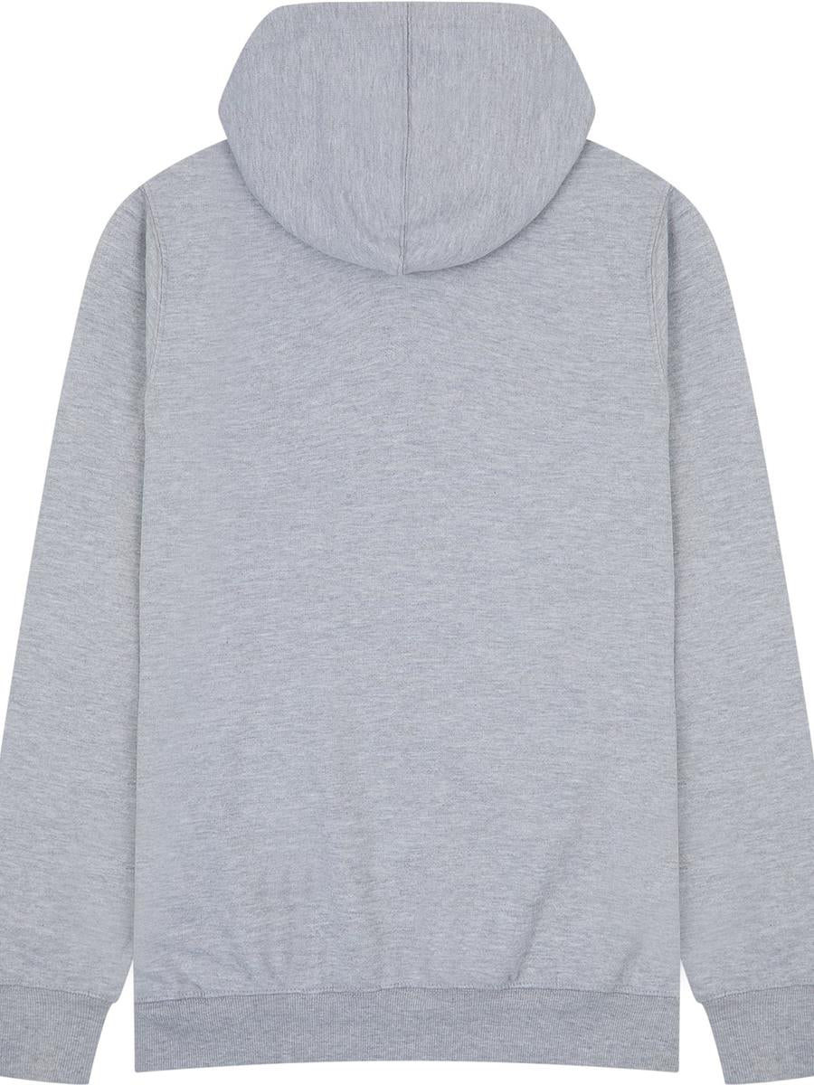 Premium Combed 280 Core Hood — Heather Grey