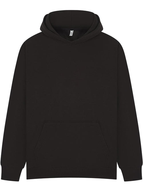 Premium Combed 280 Core Oversize Hood — Black