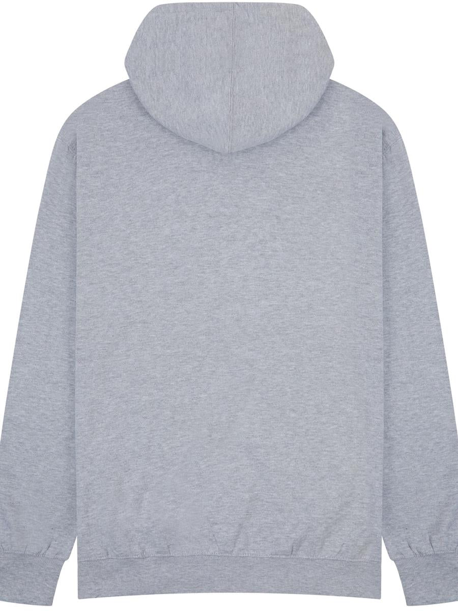 Premium Combed 280 Oversize Hood Tall — Heather Grey
