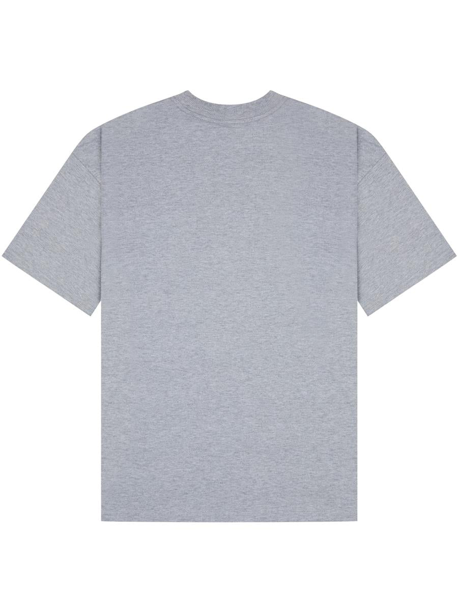 Ringspun 220 Oversize Extended Neck T — Heather Grey