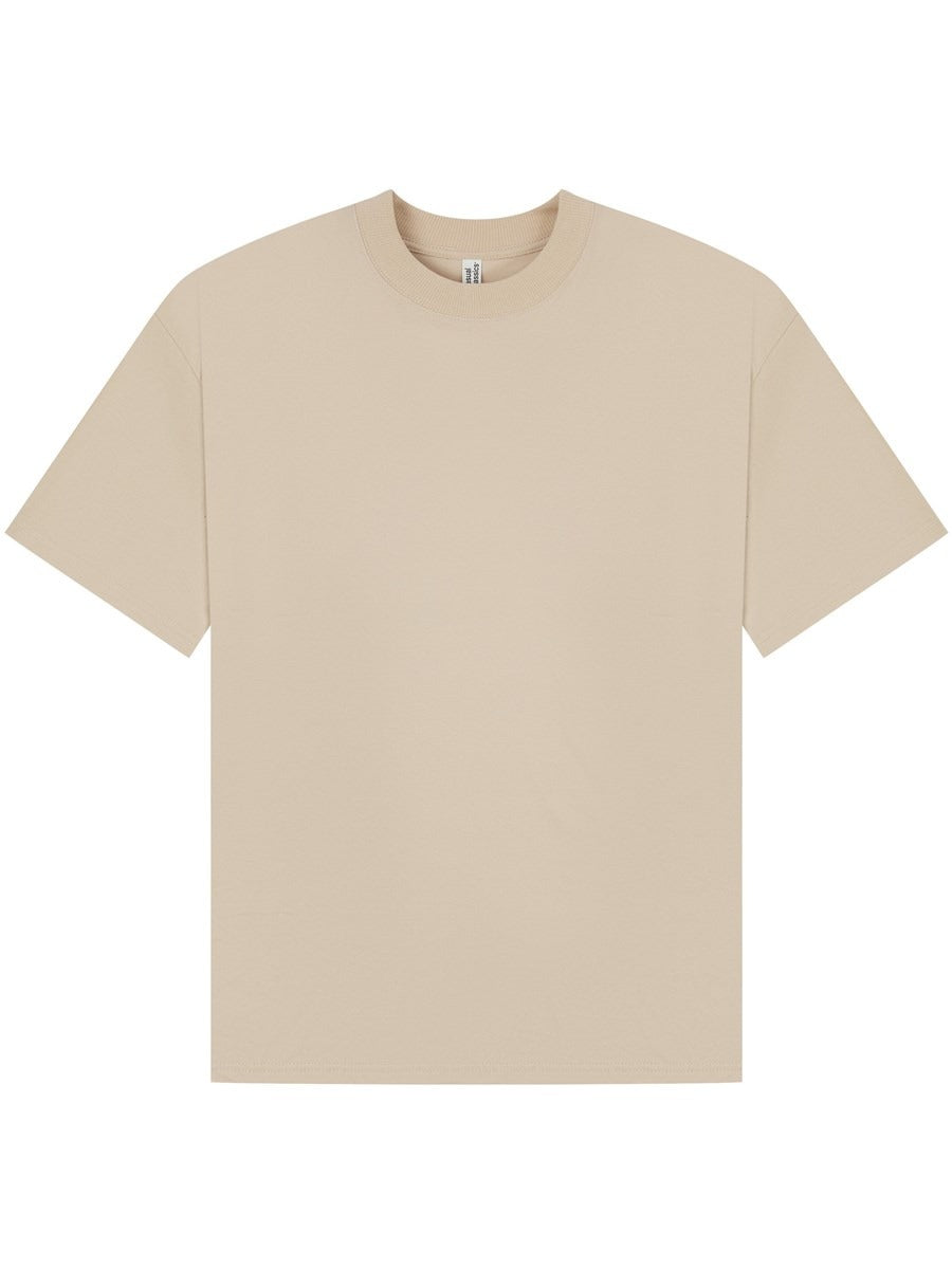 Premium Ringspun 220 Oversize Fit Extended Neck Tee Adult